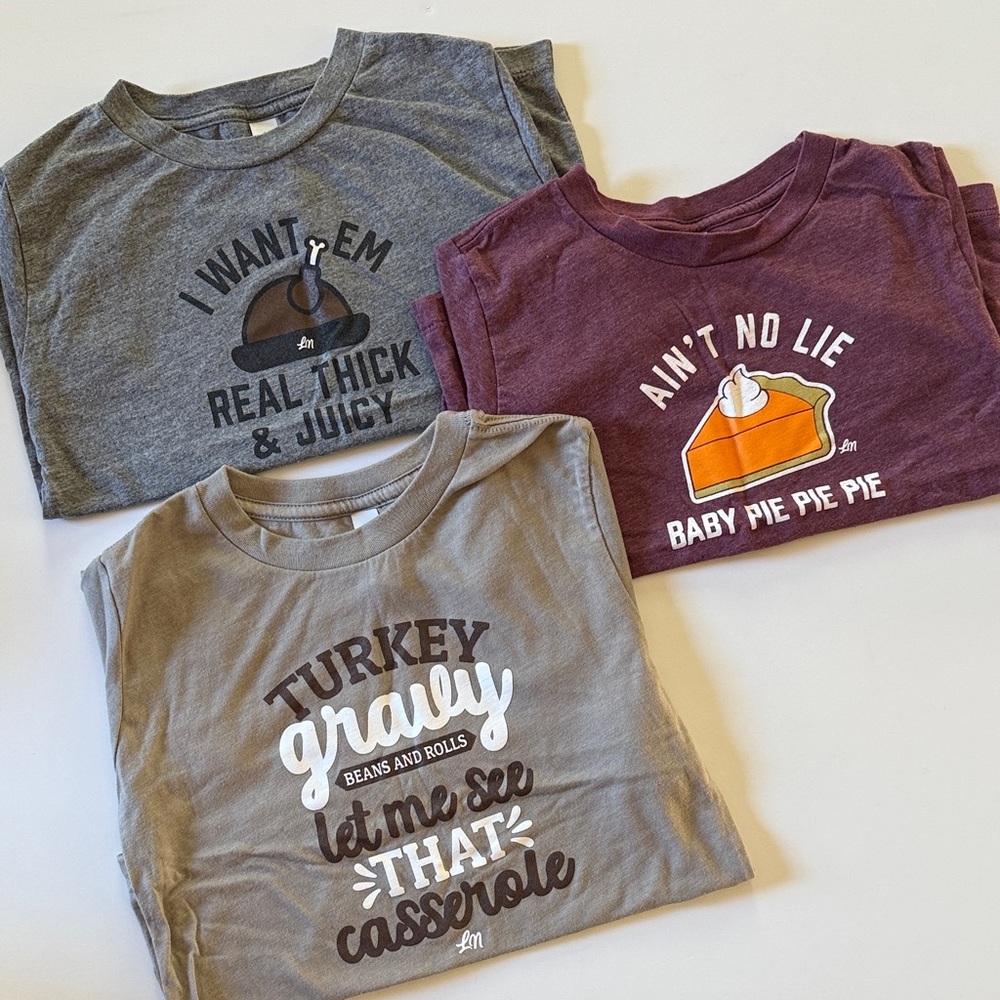 Small Shop 5T Thanksgiving Tee Bundle